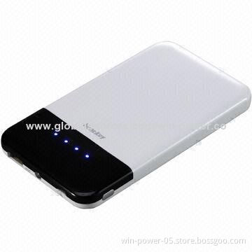 Fashionable Power Bank with 5V/2.1A Output and Flashlight, Available in Various Colors